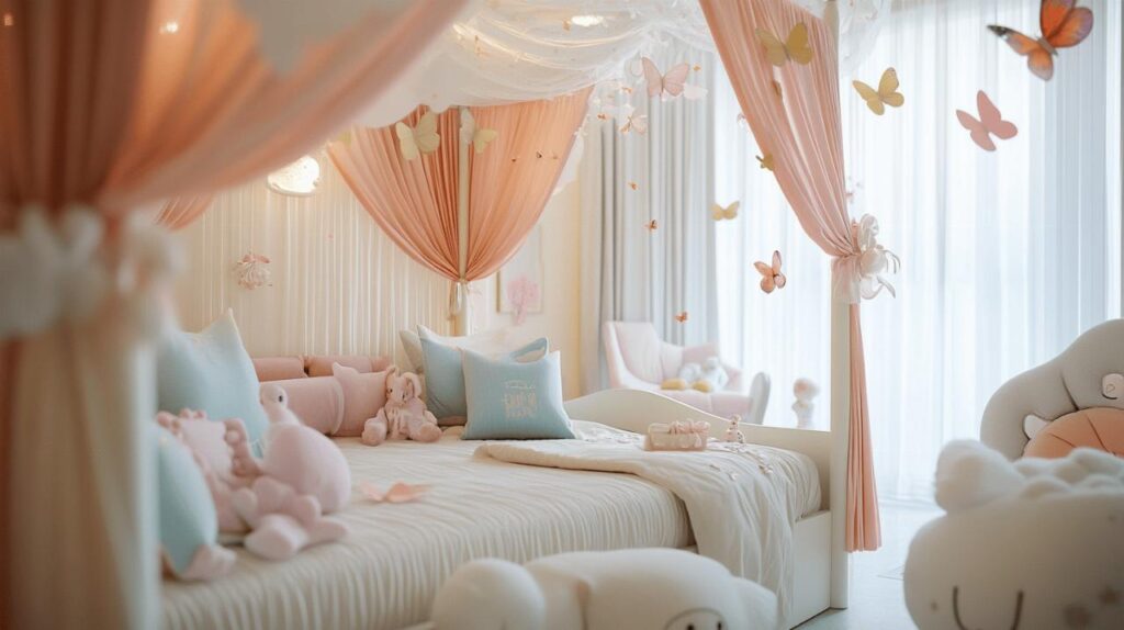 Ciel de lit papillon fille : 10 modeles feeriques pour une chambre de princesse